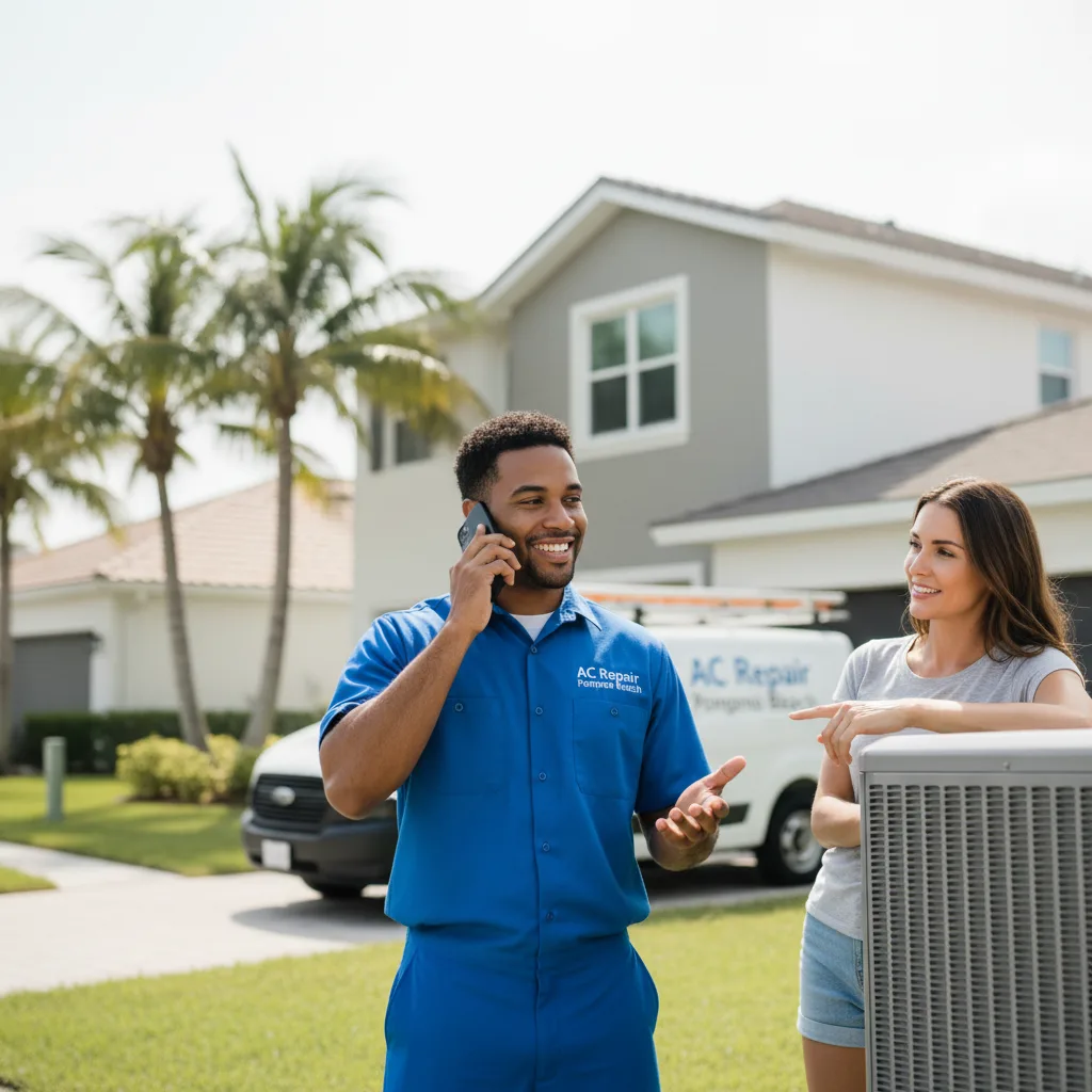 AC Repair Pompano Beach customer support in St. Anthony